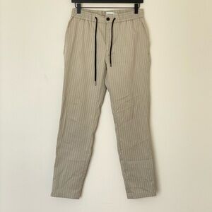 Topman Tan Jogger pants with Elastic Waistband